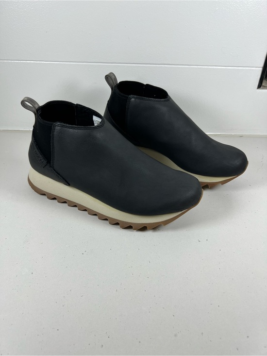 Merrell Shoes - Merrell Alpine Chelsea Boots Black Vegan Leather Slip-On Ankle Boots Women’s 8